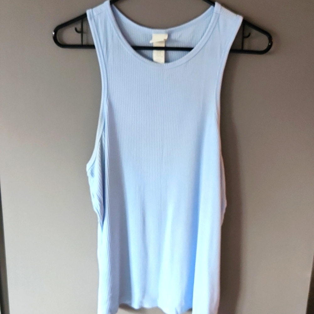 H&M Stretchy Ribbed Tank Top